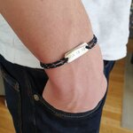 bijou-homme-personnalise-bracelet-cordon-marin-chiffres-romains