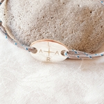 bracelet personnalise homme cordon marin rose des vents darling