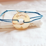bracelet cible femme prenom fille