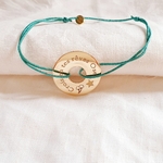 bracelet personnalise cible croire en tes reves message fille