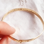 bracelet jonc personnalise maman mamie