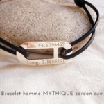 bracelet homme cuir personnalise