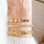 bracelet grave petits coeurs