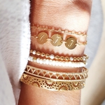 bracelet personnalise femme initiales