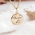 medaille bijoux religieux prenom garcon colombe charmante