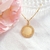 collier plaque or bijou personnalise