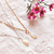 collier femme nacre blanche