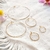 creoles boucles oreilles or argent