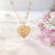 pendentif personnalisable medaille coeur