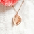 collier etoile du nord ovale personnalise