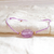 bracelet amethyste