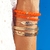 bracelet pierre naturelle pierre agate orange