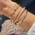 bracelet chaine or femme