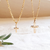 collier croix personnalisée