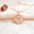 collier personnalisable mamie message grave