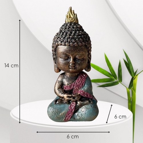 Figurine de bébé bouddha zen 5