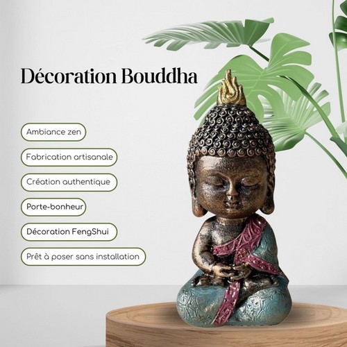 Figurine de bébé bouddha zen 7