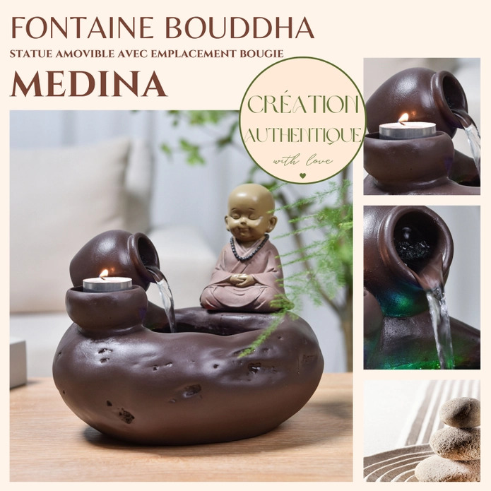 fontaine bouddha medina 4