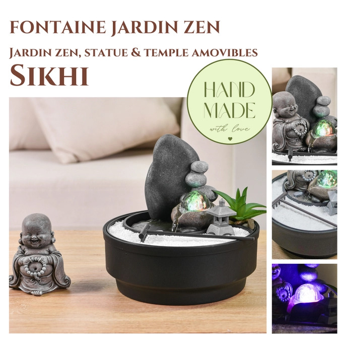 Fontaine jardin zen Sikhi 2