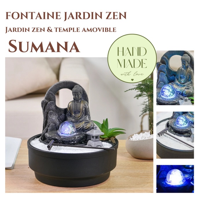 Fontaine jardin zen Sumana 2