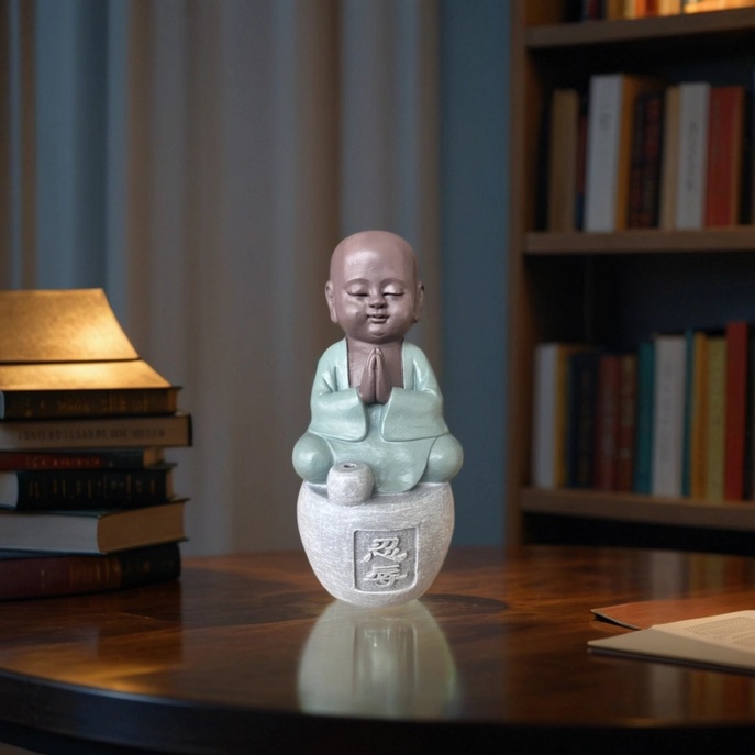 Statue bouddha porte-encens Tolérance 6