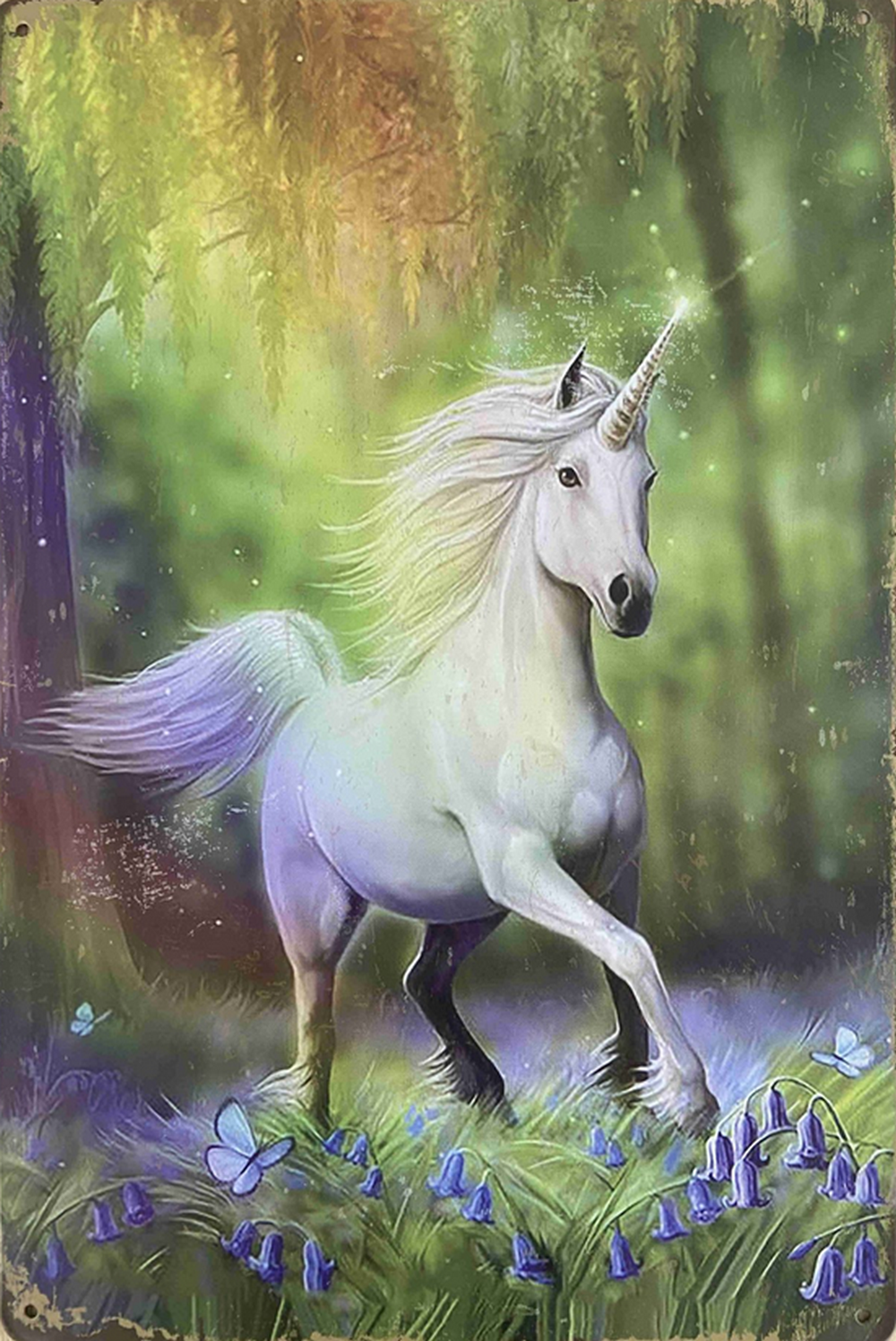 licorne dans la foret - JF001Z40