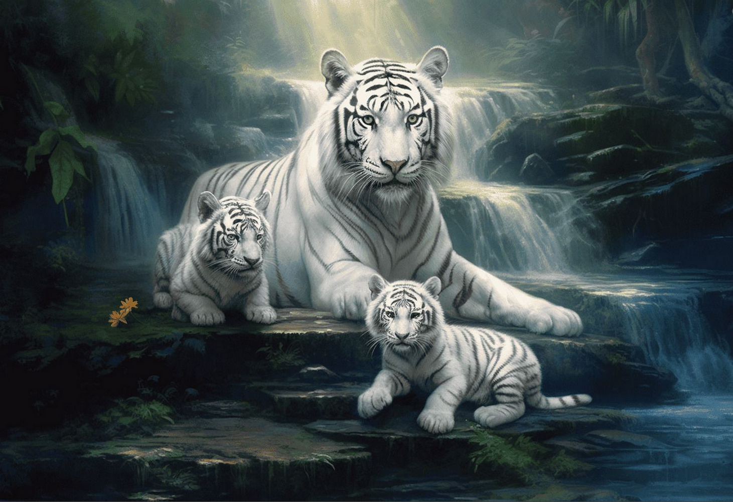 tigres blancs - JF001ZA18