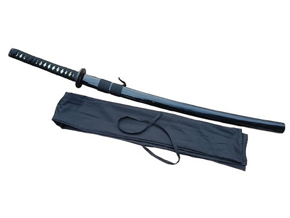 katana noir coupant