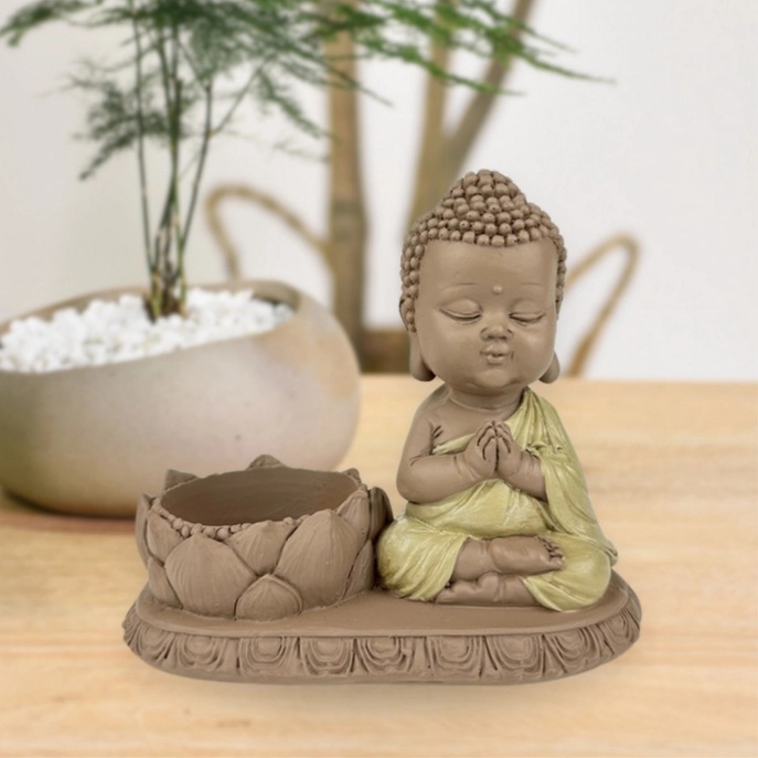 Bougeoir bebe bouddha zen 6