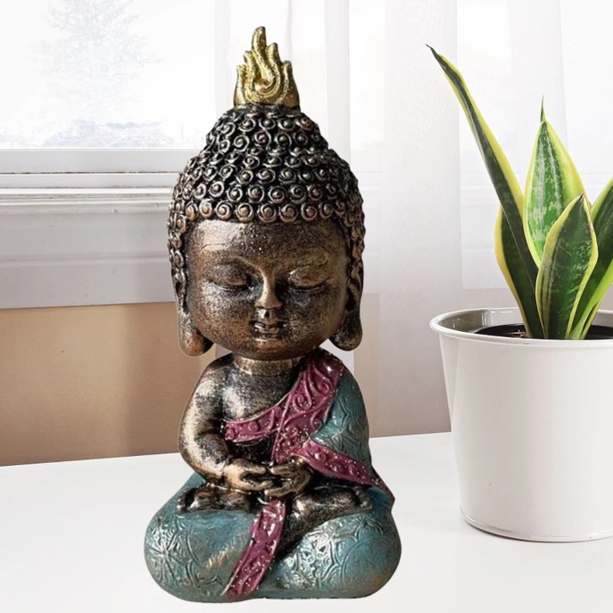 Figurine bébé Bodhi vert SBM8-BEBEBODHI