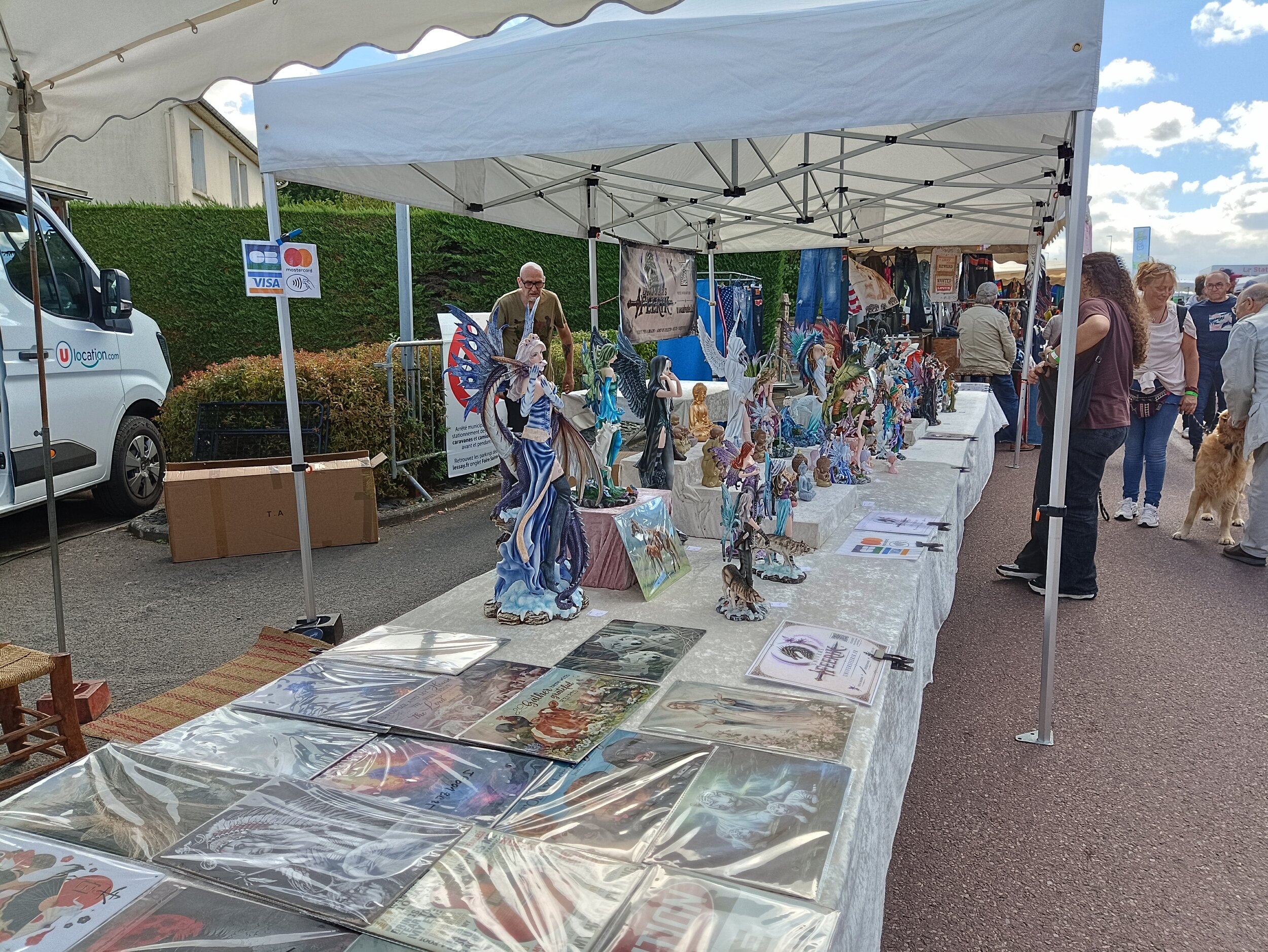 Les figurines sur notre stand