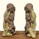 Statuette Bouddhas de la Sagesse superposés 5