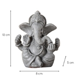 Figurine Ganesh finition style pierre 2