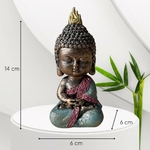 Figurine de bébé bouddha zen 5