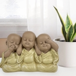 Figurine Les bonzes bouddhistes de la sagesse 4
