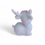 Figurine fantastique de fée et rêne - TPA013