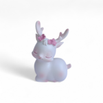 Figurine fantastique de fée et rêne - TPA013
