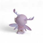 Figurine fantastique de fée et rêne - TPA013