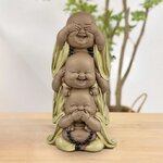 Statuette Bouddhas de la Sagesse superposés 7