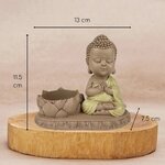 Bougeoir bebe bouddha zen 5