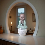 Figurine Bonze Porte-Encens Persévérance 2