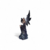 Statue fée noire mystique et corbeau - FD2403A