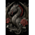 dragon et roses - JF001Z77