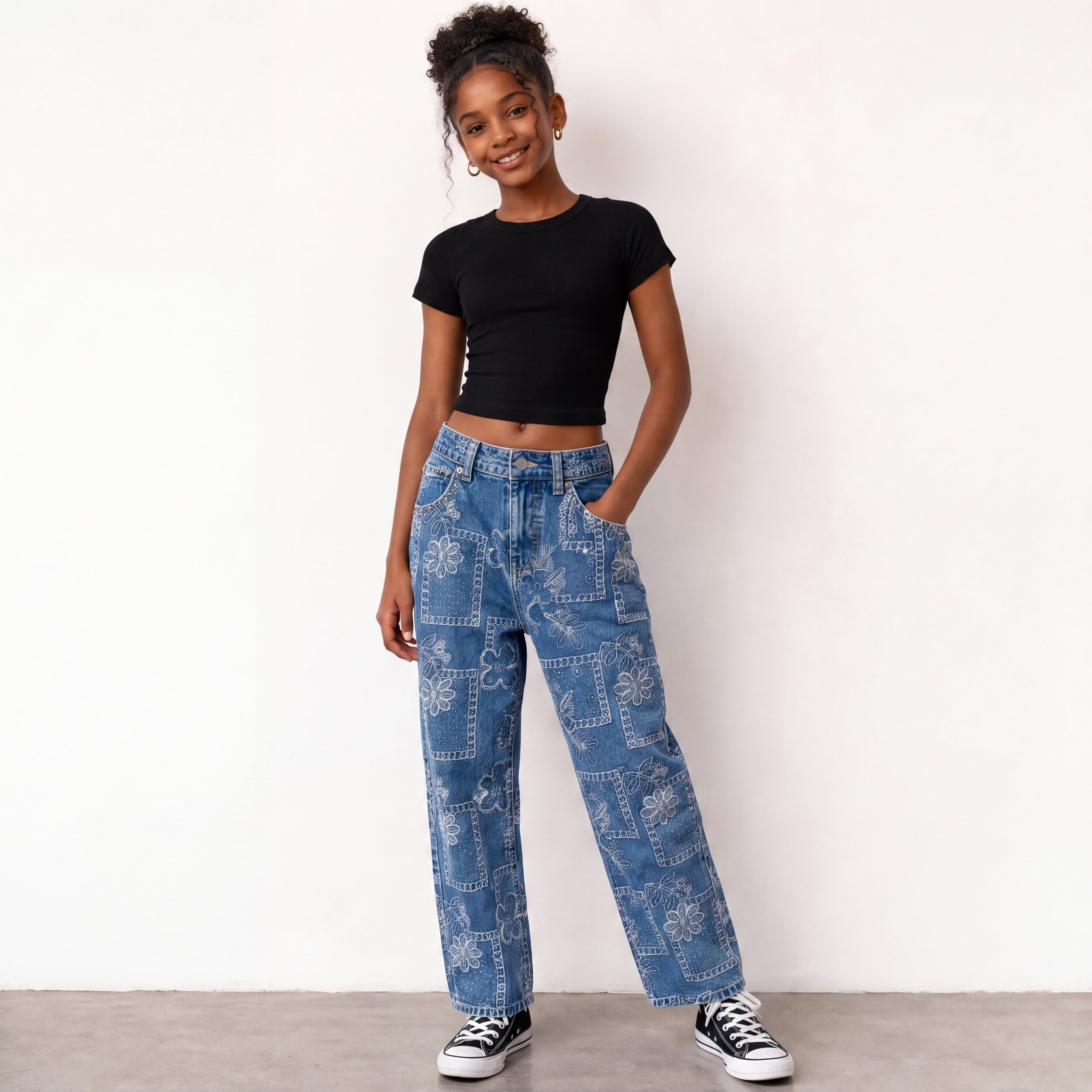 edited_Extend the knee-length denim shorts into full-leng (1)