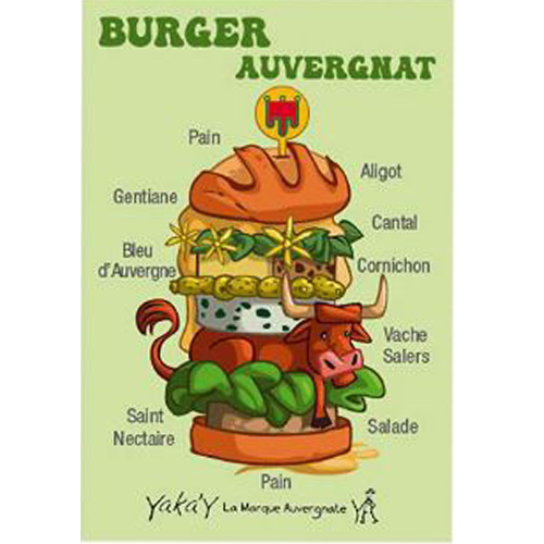 Magnet Burger Auvergnat