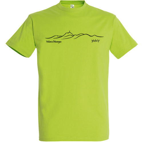 tsh vert pomme pdd noir