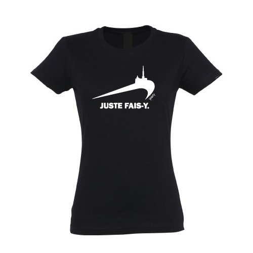 T-SHIRT NOIR SPORTIVE AUVERGNATE
