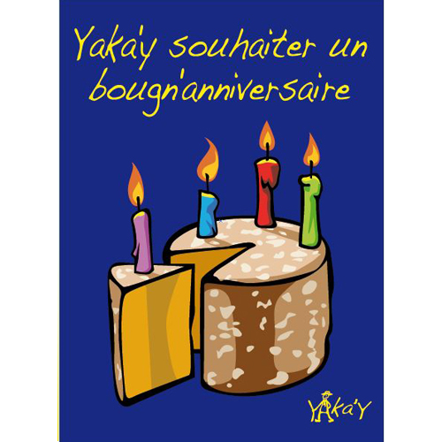 ca anniversaire bleu
