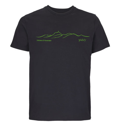 T-shirt-noir-chaine-des-volcans-d-Auvergne