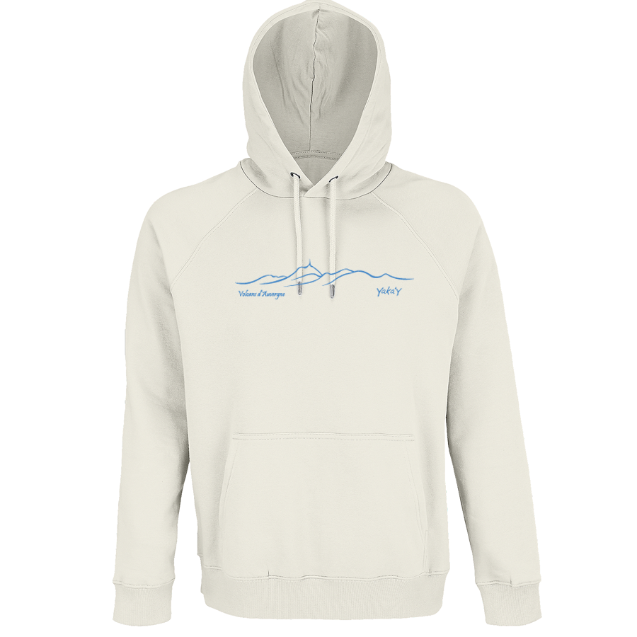 sweat ecru pdd bleu